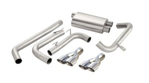 Chevrolet Camaro Performance Exhaust - Dual Rear Exit - CORSA Performance - Sport Cat-Back - `98-`02